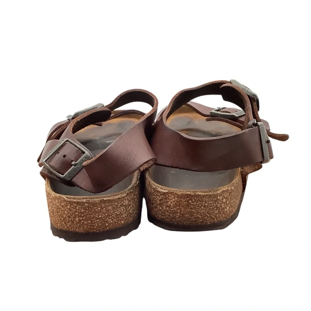 Birkenstock Brown Double Strap Sandals‎ with Buckles size 12
